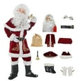 thumbnail image 1 of Childrens Santa Suit Christmas Party Outfit Set For Boys Holiday Festive Wear Red 5-6 Years, 1 of 8