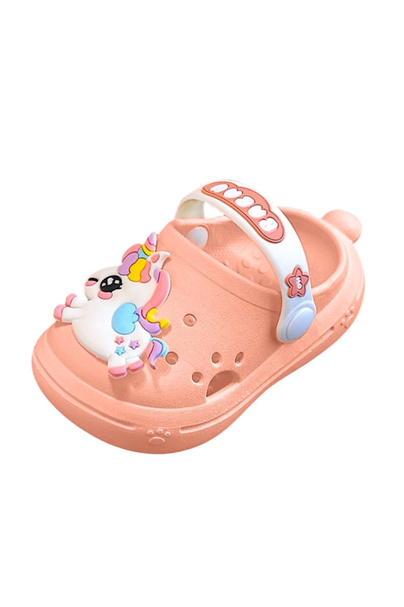 Kids Sandals Girls Cloud Slides Boys Slippers Little Kids Bathroom Slippers Non-Slip Shower Shoes Beach Shoes Pool Sandals Summer Indoor&Outdoor Garden Slides Size 5,Pink