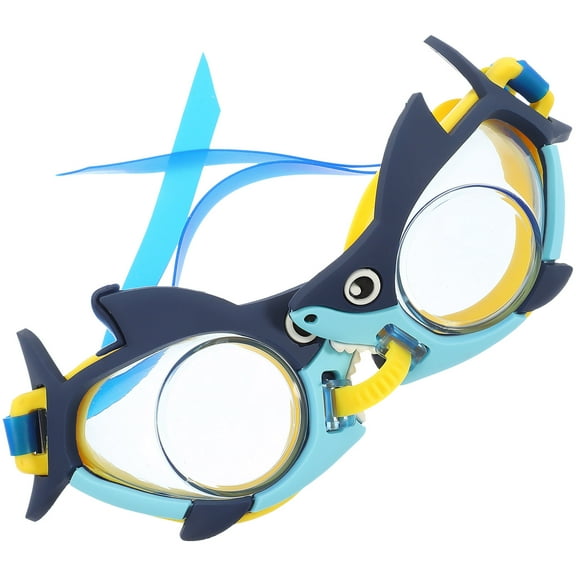 Childrens Swim Goggles Pool Accessories for Kids Cartoon Swimming 4-7 Ordinary Silica Gel