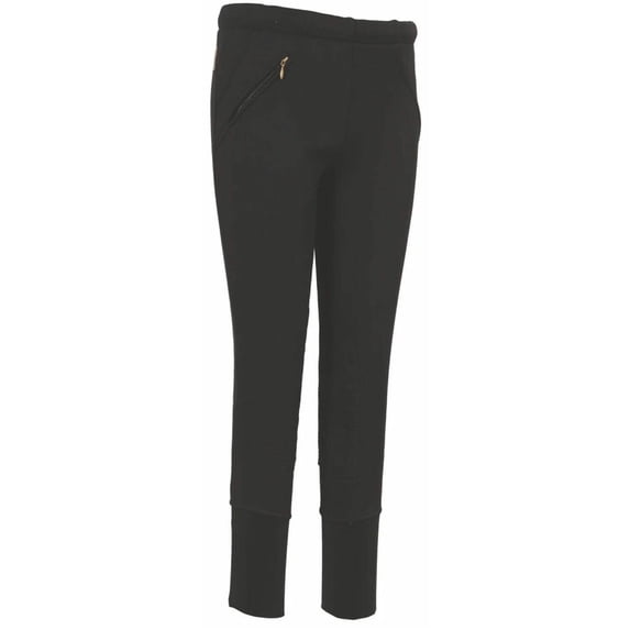 Childrens Unifleece Pull On Stretch Fleece Knee Patch Breeches