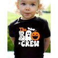 thumbnail image 1 of Childrens Wear The Boo Crew Halloween Graphic Tee For Toddlers Cute Funny Holiday Gift Unisex Short Sleeve Cotton Tee, 1 of 6