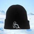 thumbnail image 1 of Childrens Winter Hats Dinosaur Knitted Winter Beanie Hat Warm Lined Hat for 1-5 Years Boys and Girls, 1 of 3
