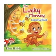 thumbnail image 1 of Childrens books : ' The Lucky Monkey Coloring Book ' Paperback 1519655924 9781519655929 Efrat Haddi, 1 of 1