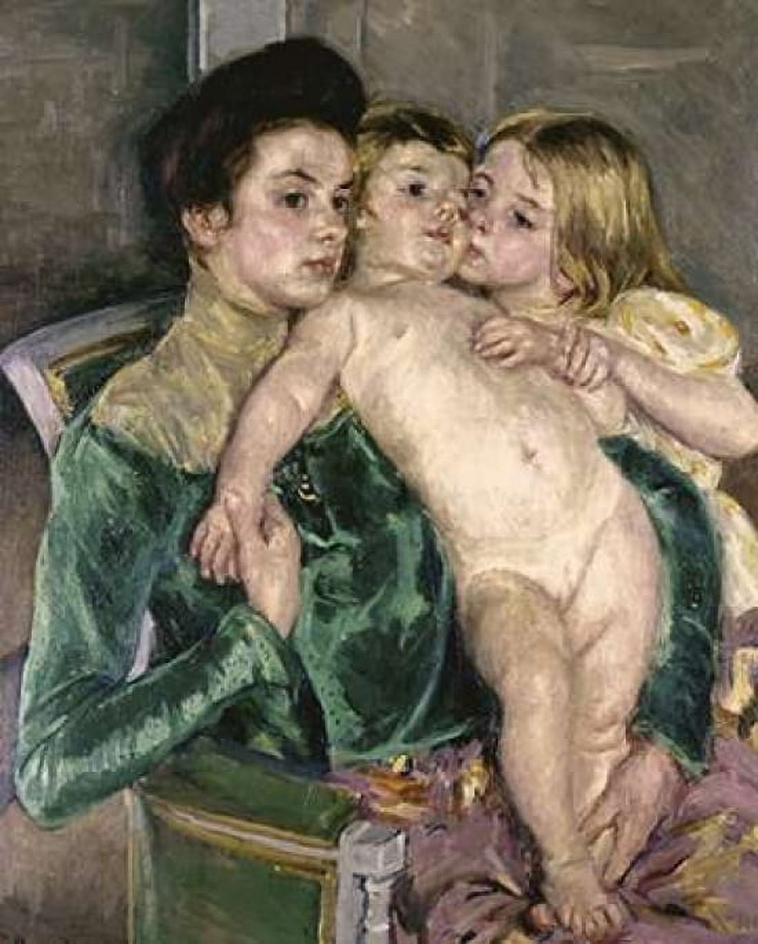Childs Caress Canvas Art - Mary Cassatt (20 x 24)
