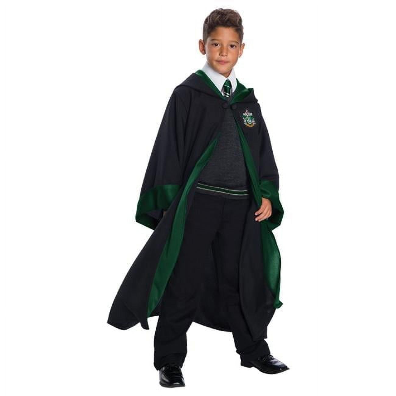 Childs Deluxe Slytherin Costume Set - Size 8-10 Medium
