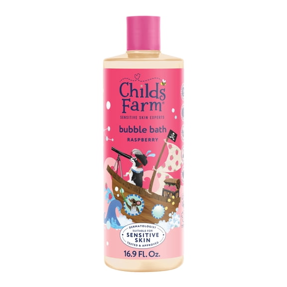 Childs Farm, Kids Bubble Bath, Organic Raspberry, 16.9 fl oz