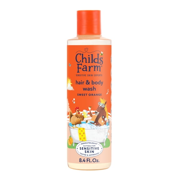 Childs Farm, Kids Hair & Body Wash, Organic Sweet Orange, 8.4 fl oz