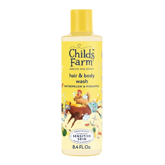 Childs Farm, Kids Hair & Body Wash Watermelon & Organic Pineapple, 16.9 fl oz