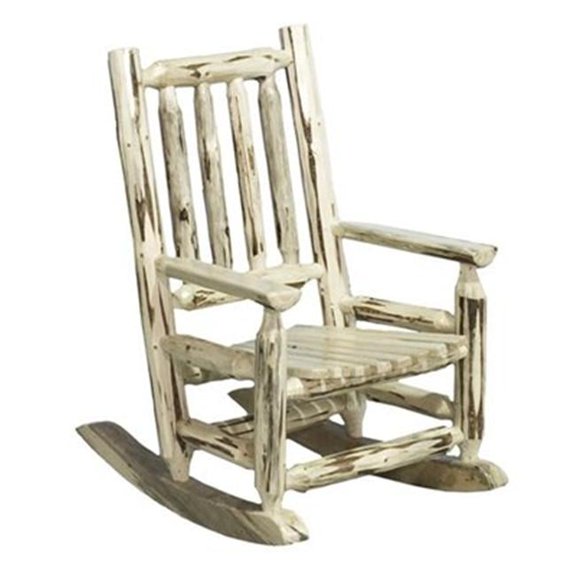 Childs Log Rocker - Clear Lacquer