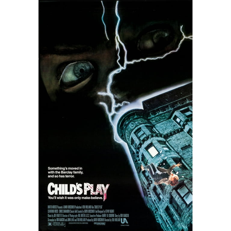 Childs Play Movie Poster 24x36 24x36 Unframed, Age: Adults