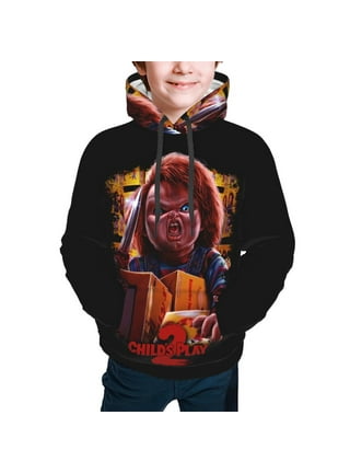 Child's Play Chucky Men's & Big Men's Graphic Hoodie Sweatshirt, Sizes S-3XL