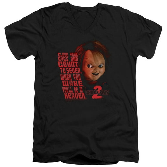 Childs Play 2 - In Heaven - Slim Fit V Neck Shirt - Medium