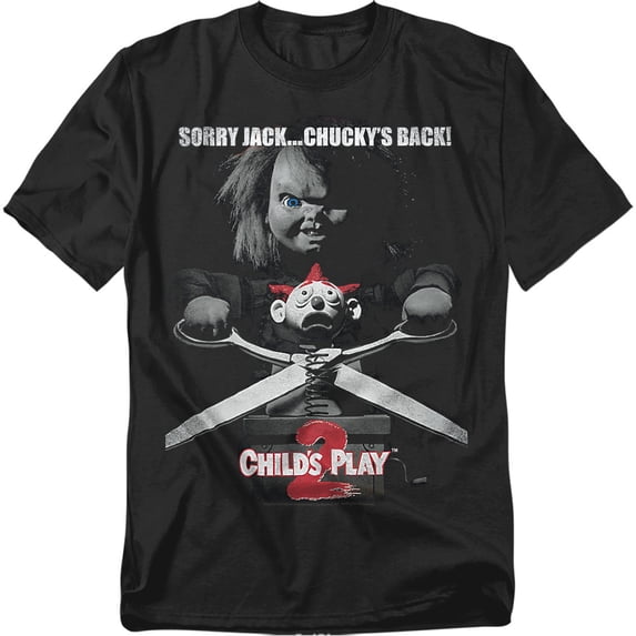 Childs Play 2 T-Shirt Jack Poster Unisex Graphic Tee For Men & Women