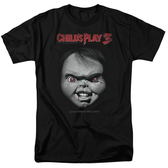 Childs Play 3 - Face Poster - Short Sleeve Shirt - XXXX-Large