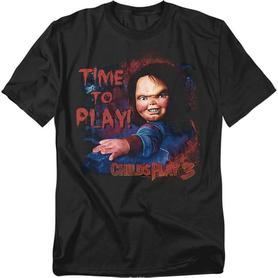 Childs Play 3 T-Shirt Time To Play Unisex Graphic Tee For Men & Women