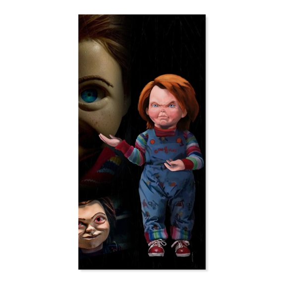 Childs Play Chucky Scary Decorative Painting Canvas Wall Poster Art Picture Painting Hanging Picture Gift Living Room Posters Bedroom Painting Decor