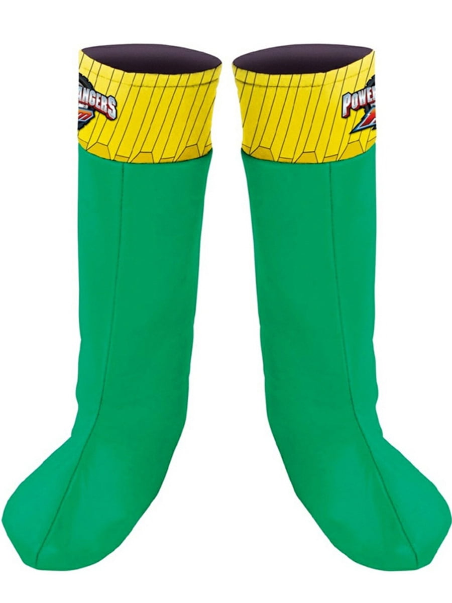 Childs Power Rangers RPM Green Ranger Costume Boot Covers - Walmart.com