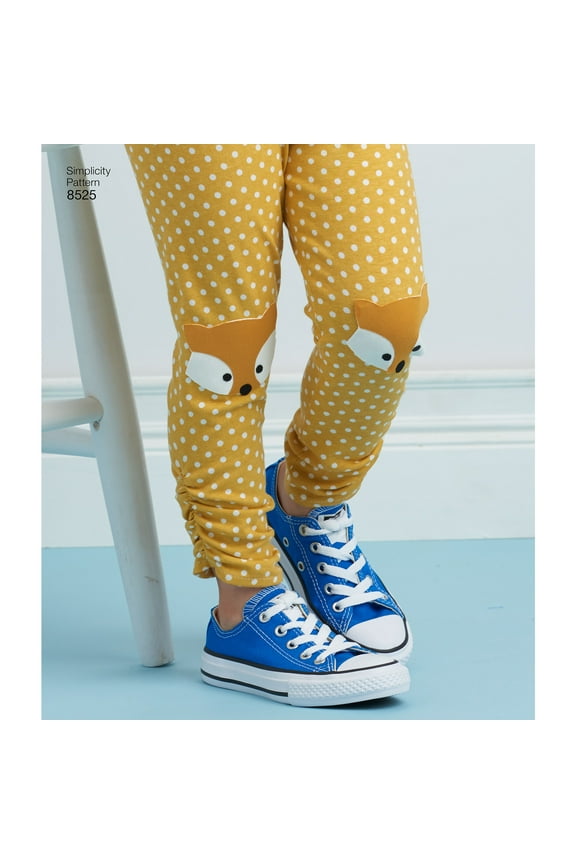 Childs' Size 3-6 Knit Leggings Pattern, 1 Each