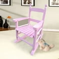 thumbnail image 1 of Child’s Wooden Rocking Chair,Solid Wood Outdoor Kids' Rocking Chairs, Patio Rocking Chair for Living Room,Bedroom,Balconies, Light Pink, 1 of 7