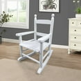 thumbnail image 1 of Child’s Wooden Rocking Chair/Porch Rocker - Indoor or Outdoor - Suitable for 4-8 Years Old-White, 1 of 7