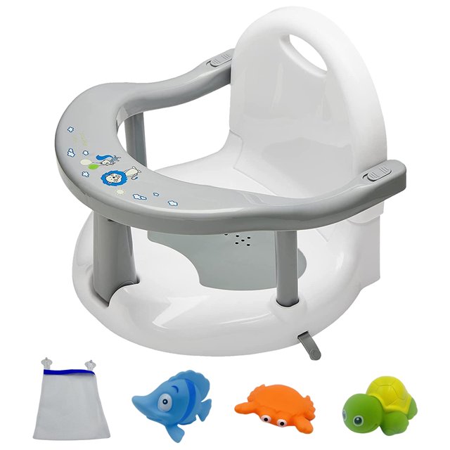 Childup Kid Bath Seat Portable Shower Chairs Foldable Cushion Bathtub