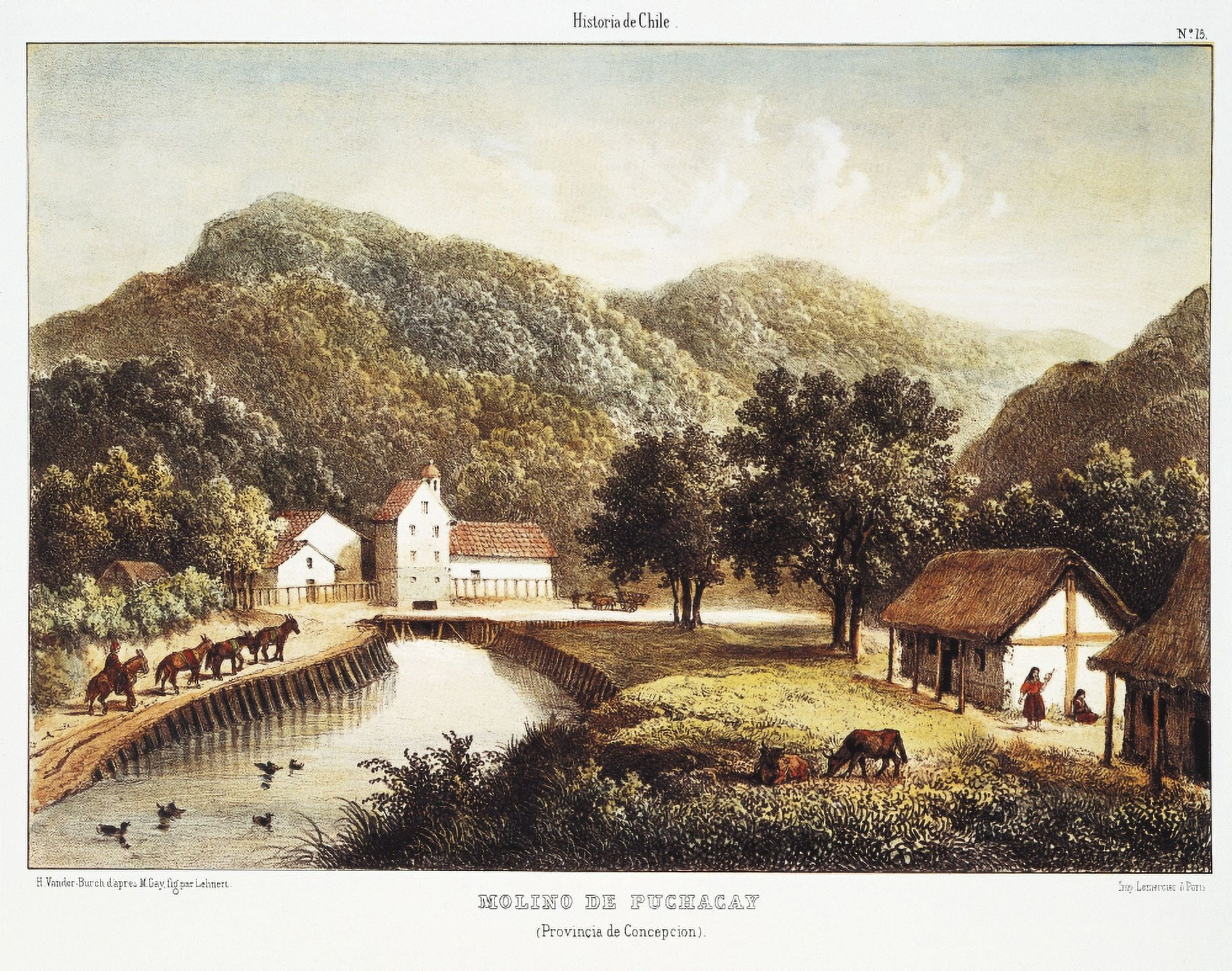 Chile (1854) Canvas Art - (24 x 18)