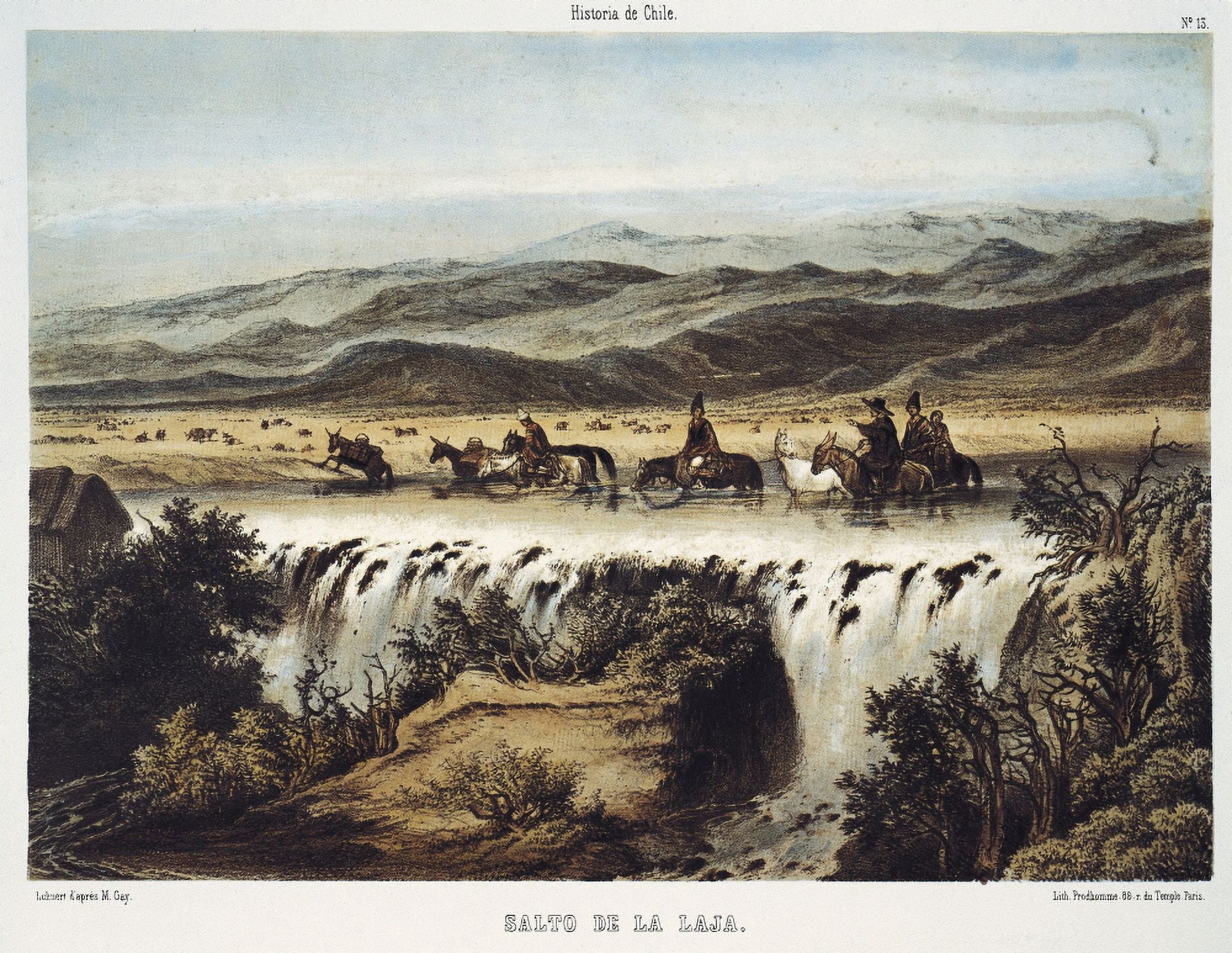 Chile (1854) Canvas Art - (24 x 18)