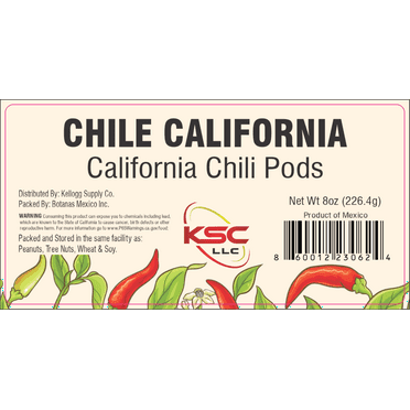 Chile California Pod 8oz