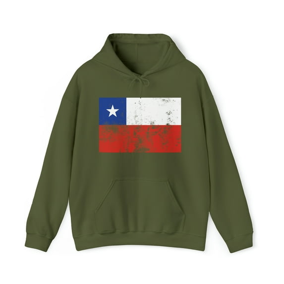 Chile Chilean Pride Flag Hoodie, Gifts, Hooded Sweatshirt