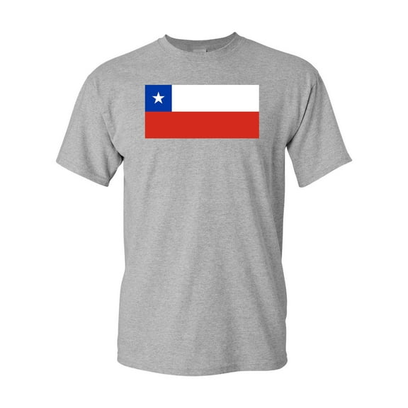 Chile Country Flag Adult DT T-Shirt Tee