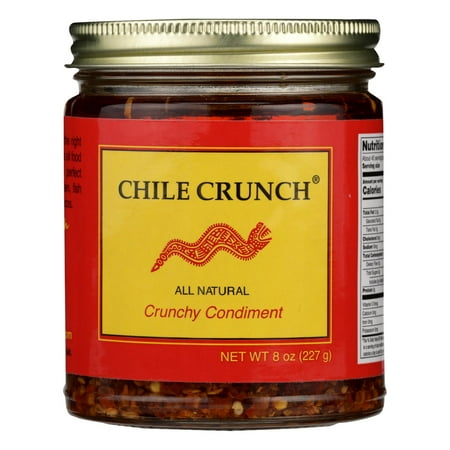 Chile Crunch Spicy Crunchy Condiment Seasoning, 1 Jar