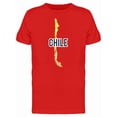 thumbnail image 1 of Chile Dotted Map Ts Tee Men's -Image by Shutterstock, 1 of 2