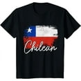 thumbnail image 1 of Chile Flag Chilean Pride Roots Vintage T-Shirt, 1 of 3