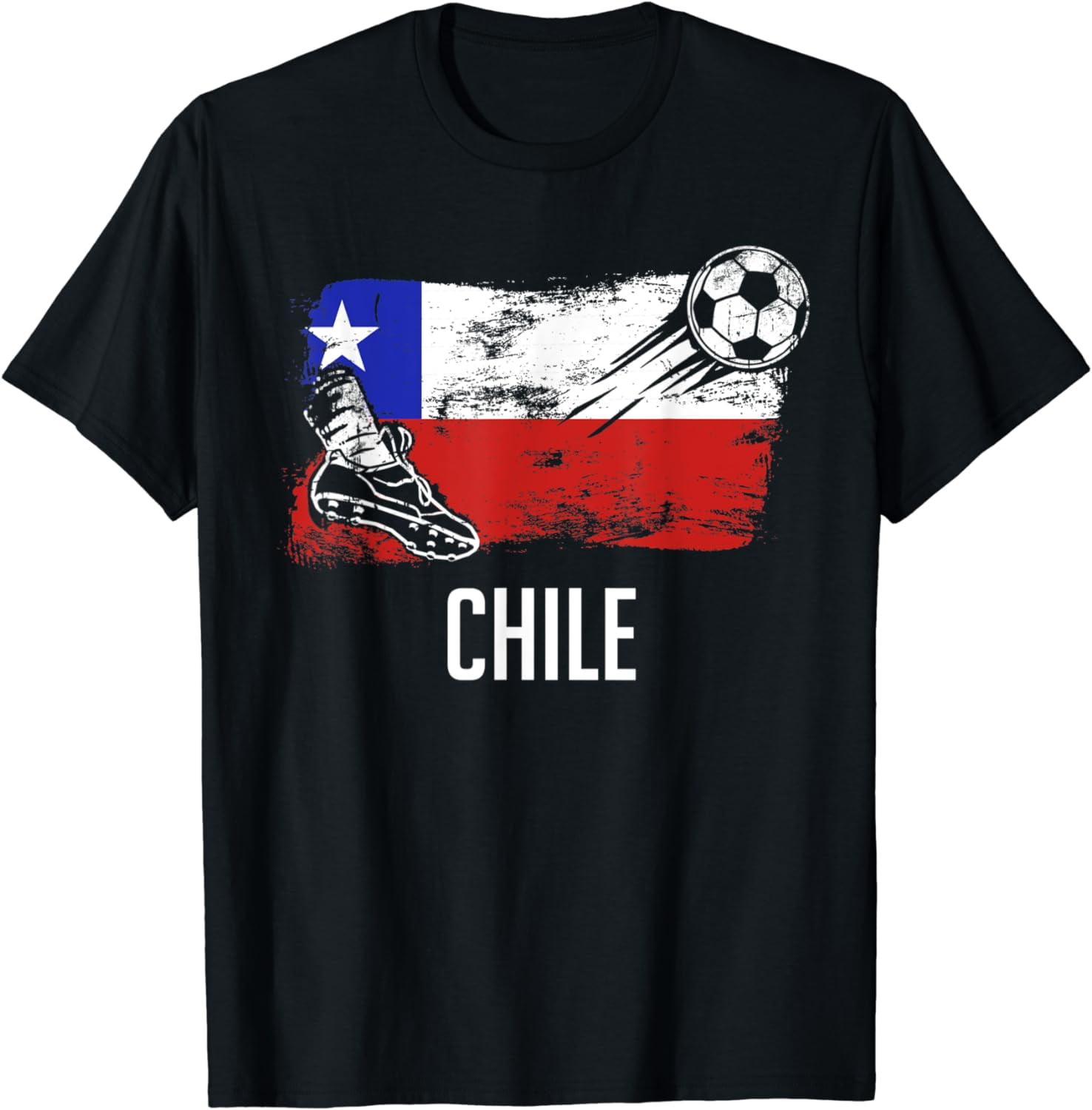 Chile Flag Jersey Chilean Soccer Team Chilean TShirt