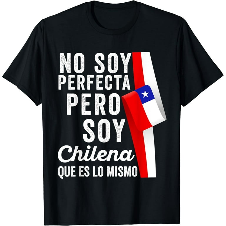 Chilean Flag T-Shirt Chile Camiseta Chilean Flag T-Shirt Chile Camiseta