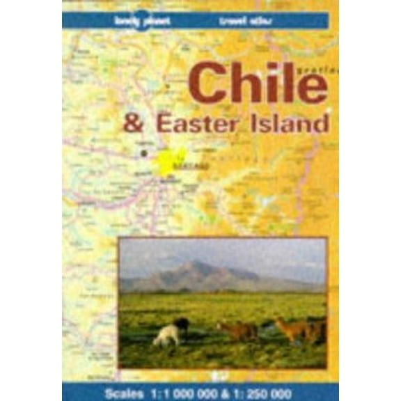 Pre-Owned Lonely Planet Chile & Easter Island : A Lonely Planet Travel Atlas (Paperback) 9780864425171