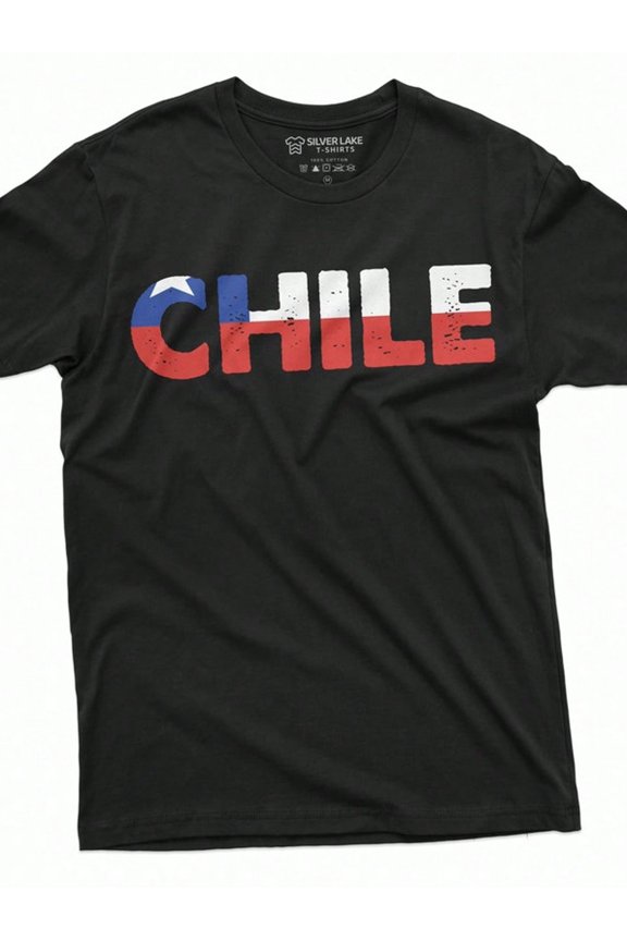 Chile T-Shirt Chile National Flag Shirt Chile Patriotic Shirt Chile Lover Tee Chilean Gifts Chilean