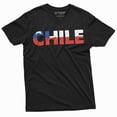 thumbnail image 1 of Chile T-shirt Mens Chilean flag Tee Shirt Patriotic Nations Symbolism Tee Shirt, 1 of 5