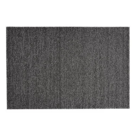 Chilewich 6076650 18 x 28 in. Heathered Vinyl Door Mat, Charcoal & Gray
