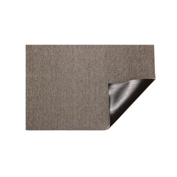 Chilewich 6065487 28 x 18 in. Heathered Polyester & Vinyl Door Mat, Beige