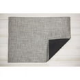 thumbnail image 1 of Chilewich 6065493 36 x 23 in. Basketweave Woven Fiber Floor Mat, Gray, 1 of 1