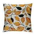 thumbnail image 1 of Chilfamy Autumn Decorations Fall Porch Outdoor Throw Pillow Covers Décor Maple Leaves Farmhouse Cushion Cases  for Home Couch Sofa Patio Bench - Amber, 1 of 5