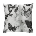 thumbnail image 1 of Chilfamy Butterflies Print Pillow Covers for Couch Square Style 1PC 18x18in, 1 of 5