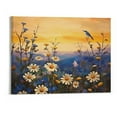 thumbnail image 1 of Chilfamy Canvas Prints Wall Art Fall Decor Sunset Daisy 20x16in 20x16in, 1 of 3