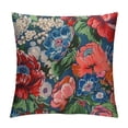 thumbnail image 1 of Chilfamy Chinoiserie Pillow Covers Green blue red Peony Floral Throw Pillow Covers , Farmhouse Outdoor Decorative Pillow Case Square Cushion Covers for Couch Living Room Sofa Car Decor, 1 of 5