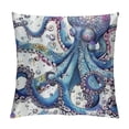 thumbnail image 1 of Chilfamy Cute Octopus Jellyfish Fish Pillow Covers Square Design Indoor Outdoor Pillow Case 20x20in, 1 of 5