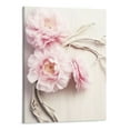 thumbnail image 1 of Chilfamy Fall Decor Pink Peonies Canvas Wall Art Picture 16x20in for Living Room Bedroom Wall Art 16x20in, 1 of 3