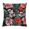 thumbnail image 1 of Chilfamy Flowers Leaves Annabel Kidston Print Pillow Covers for Couch Short Plush Home Decor 1PC 24x24in, 1 of 5