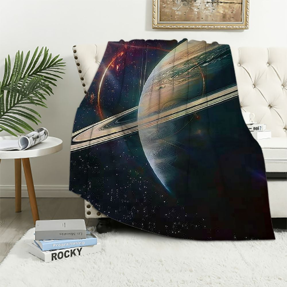 Universe Galaxy Space Blanket