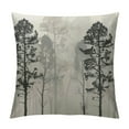 thumbnail image 1 of Chilfamy Grey Tree Pillow Covers Forest Gray Beige Decorative Nature Pine Trees Throw Pillows Pillowcase Square Cushion Case for Couch Sofa Bed Bedroom Car Living Room, 1 of 5
